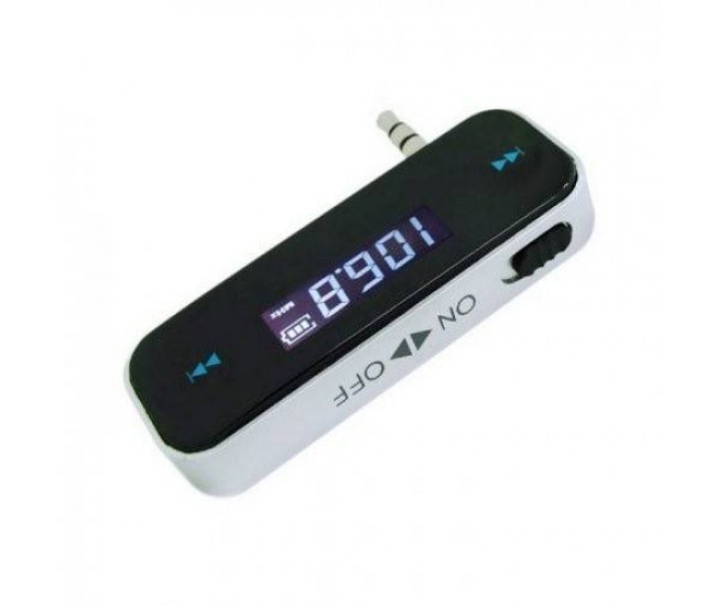 Modulator FM cu mufa JACK 3.5 mm pentru telefoane mobile Modulator FM cu mufa JACK 3.5 mm pentru telefoane mobile