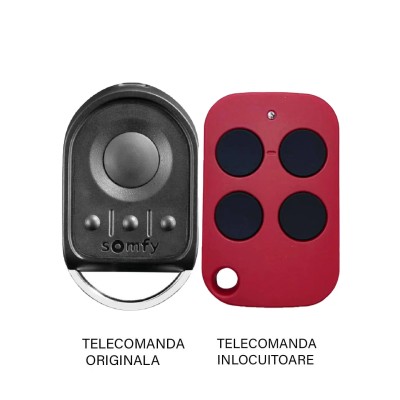 Telecomanda poarta garaj Somfy KeyGO RTS pe patru canale/ 433.92MHz (447)