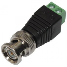 Mufa alimentare tata BNC bloc terminal pentru CCTV cu surub rapida regleta Mufa alimentare tata BNC bloc terminal pentru CCTV cu surub rapida regleta