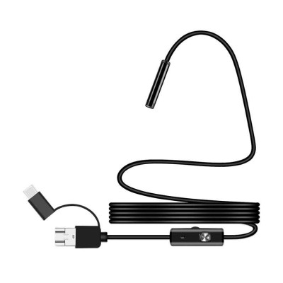Camera inspectie endoscop 1280x720p IP67 USB/Micro USB/USB type C android/windows REBEL RB-1141