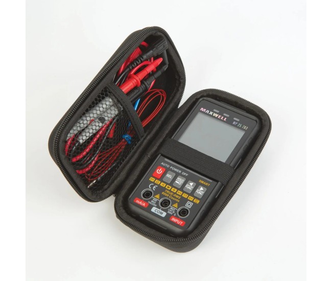 Multimetru automat MAXWELL 25703 cu afisaj color 3 4x AAA Multimetru automat MAXWELL 25703 cu afisaj color 3 4x AAA