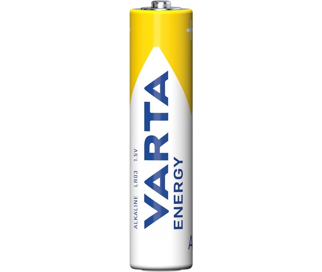 Set 4 baterii alcaline ENERGY AAA LR03 4buc VARTA Set 4 baterii alcaline ENERGY AAA LR03 4buc VARTA