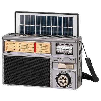 Radio portabil analog SOLAR AM /FM /SW 3W 145x60.9x96.4mm Kruger&atz KM0831 Radio portabil analog SOLAR AM /FM /SW 3W 145x60.9x96.4mm Kruger&atz KM0831