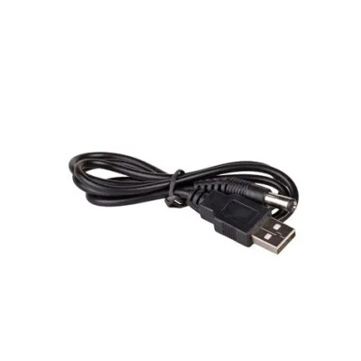 Cablu USB A mufa - DC 5.5/2.1 mufa 0.8m 5A negru AKYGA AK-DC-01 Cablu USB A mufa - DC 5.5/2.1 mufa 0.8m 5A negru AKYGA AK-DC-01