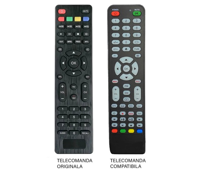 Telecomanda inlocuitoare compatibila pentru TV CABLETECH PIL0327 (674) Telecomanda inlocuitoare compatibila pentru TV CABLETECH PIL0327 (674)