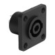 Mufa Speakon 4 poli mama 40 mm montabil Mufa Speakon 4 poli mama 40 mm montabil