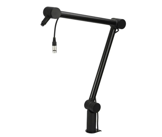 Suport profesional cu brat 94cm ProArm 2 pentru microfoane cu adaptor 3/8 la 5/8 montabil pe masa Suport profesional cu brat 94cm ProArm 2 pentru microfoane cu adaptor 3/8 la 5/8 montabil pe masa