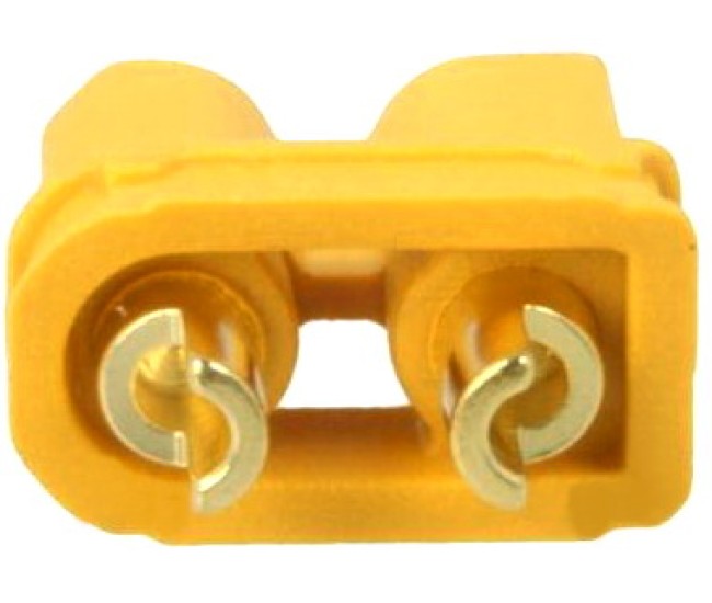 Mufa alimentare DC XT30 mama 2 pini cu lipire pe cablu 15A 500V AMASS XT30U-F Mufa alimentare DC XT30 mama 2 pini cu lipire pe cablu 15A 500V AMASS XT30U-F