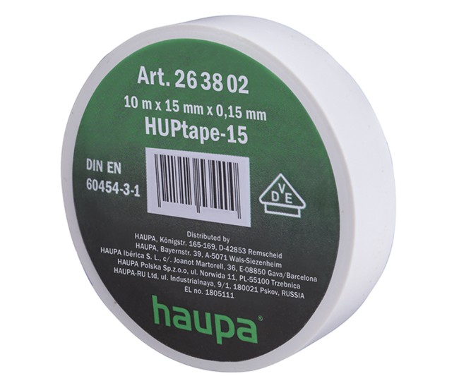 Banda izolatoare 1.5cm x 10m Haupa ROH263802 alb Banda izolatoare 1.5cm x 10m Haupa ROH263802 alb