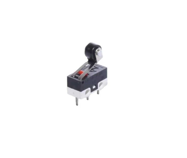 MICRO SWITCH micro cu tija 22mm rola 4mm 1.5A 125V 13x20x6mm MICRO SWITCH micro cu tija 22mm rola 4mm 1.5A 125V 13x20x6mm