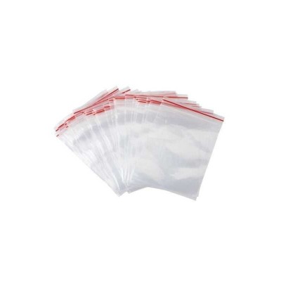 Pungi 100buc cu fermoar Lung 200mm Lat 100mm Gros 40um polietilena PLAST 02-05-1020