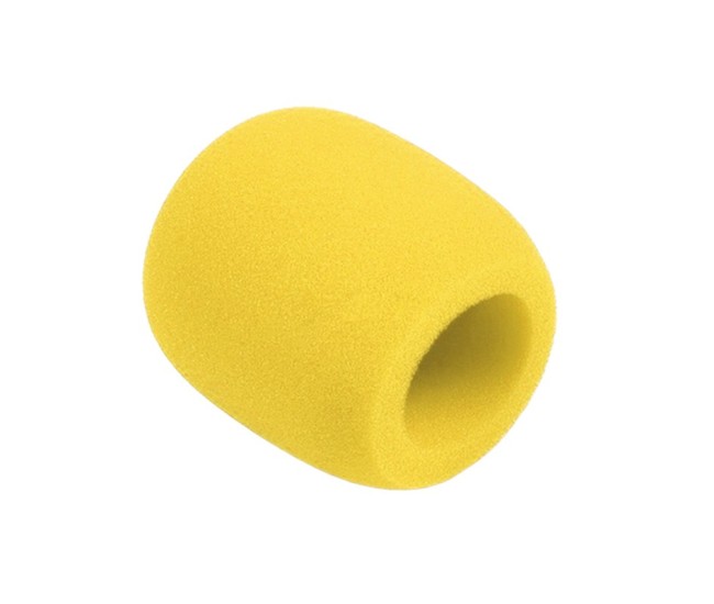 Burete microfon galben mare 75x60mm Azusa MIK1574E Burete microfon galben mare 75x60mm Azusa MIK1574E