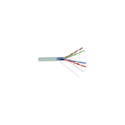 Cablu FTP CAT6 8 fire 0.56mm din cupru OFC ecranat Well