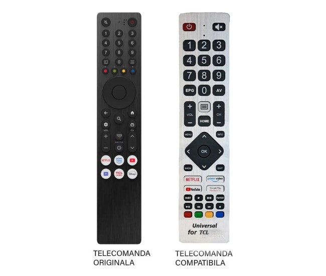 Telecomanda inlocuitoare compatibila TV TCL 40V5C (665)