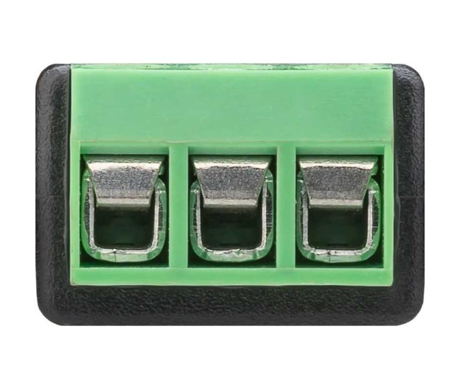 Adaptor bloc terminal cu 3 pini tip regleta cu surub la Jack 3.5 mm tata 3 pini stereo Goobay 76745 Adaptor bloc terminal cu 3 pini tip regleta cu surub la Jack 3.5 mm tata 3 pini stereo Goobay 76745