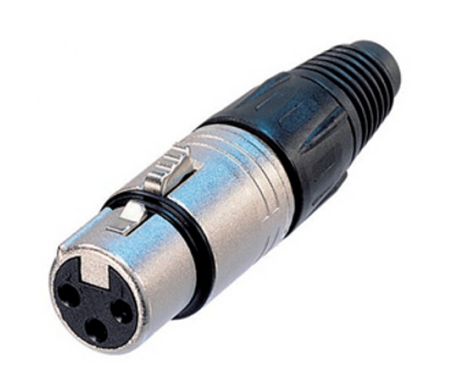 Conector XLR 3 pini mama Neutrik Conector XLR 3 pini mama Neutrik