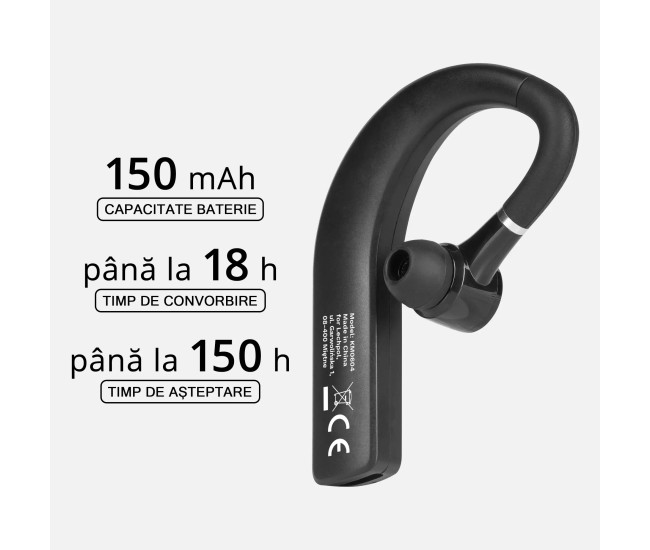 Casca bluetooth 5.2 18 ore K17 Kruger&Matz KM0604 Casca bluetooth 5.2 18 ore K17 Kruger&Matz KM0604
