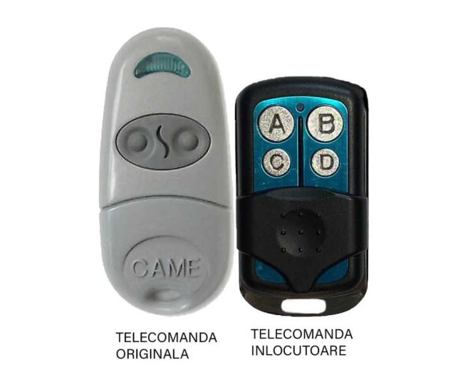 Telecomanda poarta garaj 2 butoane cod fix frecventa 433.92MHz Came Top 432NA compatibila cu originalul (806) Telecomanda poarta garaj 2 butoane cod fix frecventa 433.92MHz Came Top 432NA compatibila cu originalul (806)