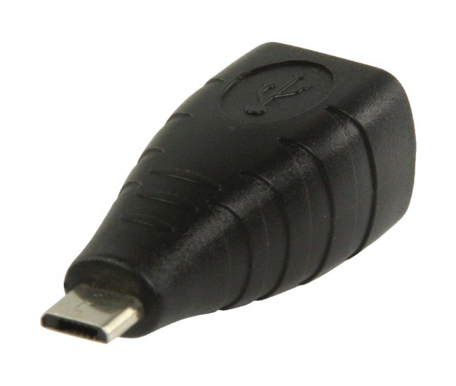 Adaptor USB 2.0 B USB mama - micro USB tata Valueline Adaptor USB 2.0 B USB mama - micro USB tata Valueline
