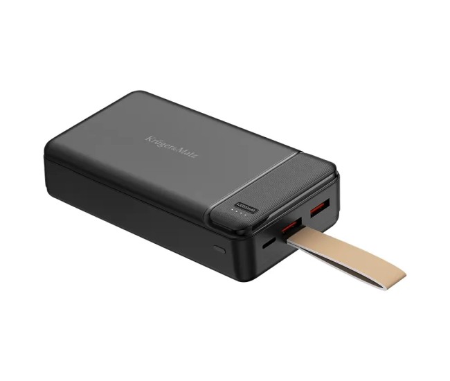 Power bank 30000mAh LI-POL QC 2x USB 22.5W /USB-C 20W Kruger&Matz KM0907.1 Power bank 30000mAh LI-POL QC 2x USB 22.5W /USB-C 20W Kruger&Matz KM0907.1