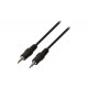 Cablu audio Jack Stereo 3.5 mm tata - Jack Stereo 3.5 mm tata negru 2m Valueline Cablu audio Jack Stereo 3.5 mm tata - Jack Stereo 3.5 mm tata negru 2m Valueline