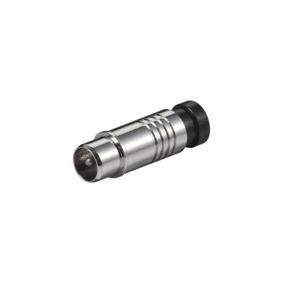 Mufa coaxial tata compresie 7mm Goobay