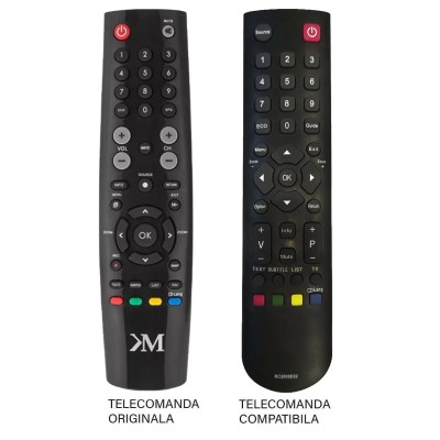 Telecomanda compatibila cu originalul pentru TV Kruger&Matz KM0232T PIL0356 (326-3)