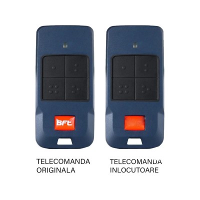 Telecomanda poarta garaj compatibila BFT Mitto Cool 4C 4 butoane cod saritor 433.92Mhz (803-1-NEW)