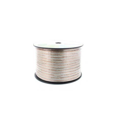 Cablu difuzor transparent 2x4mm CCA Well LSP-CCA4.00TT-100-WL