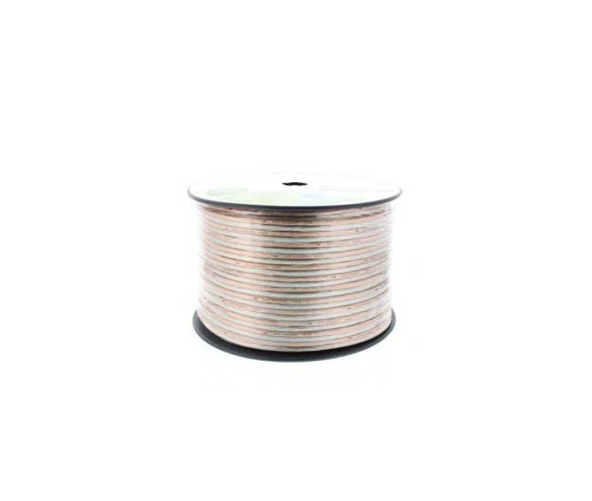 Cablu difuzor transparent 2x4mm CCA Well LSP-CCA4.00TT-100-WL Cablu difuzor transparent 2x4mm CCA Well LSP-CCA4.00TT-100-WL