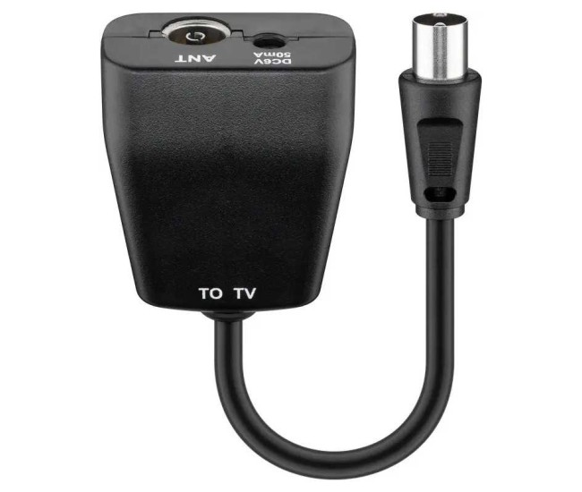 Invertor de putere si alimentator 5VDC pentru conectare antene DVB-T Goobay 67245 Invertor de putere si alimentator 5VDC pentru conectare antene DVB-T Goobay 67245