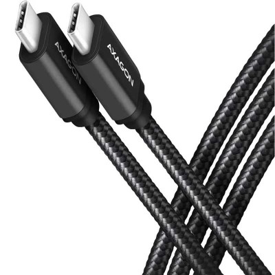 Cablu de date / incarcare AXAGON BUCM3-CM15AB USB-C la USB-C 3.2 Gen1 1.5m PD 60W 20V/3A