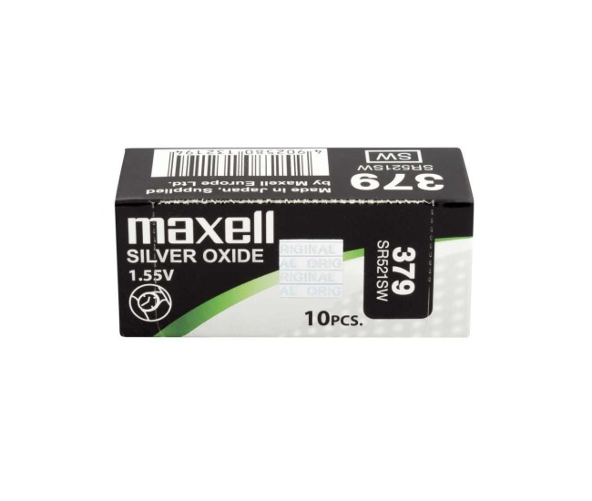 Baterie ceas Maxell SR521SW V379 AG0 1.55V oxid de argint 1buc