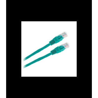 Patchcord UTP verde 1m CCA Cabletech
