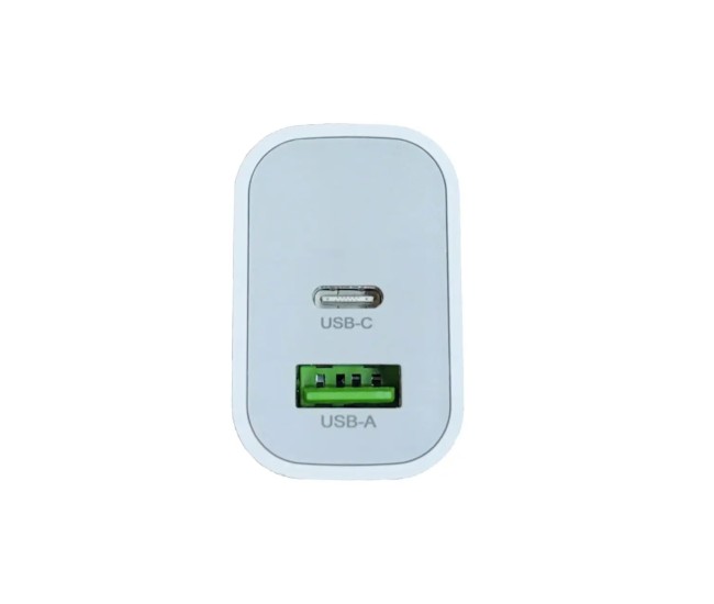 Incarcator retea 20W port USB-A si USB-C (308) Incarcator retea 20W port USB-A si USB-C (308)
