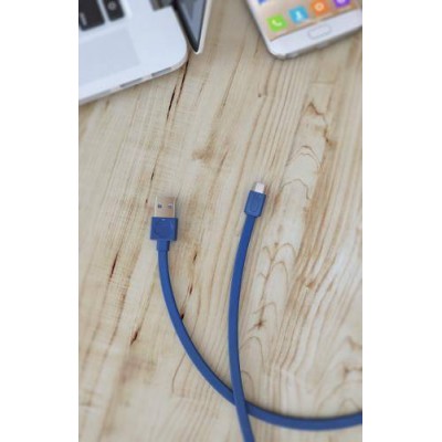Cablu USB 2.0 - USB Type C 1.5m albastru Allocacoc