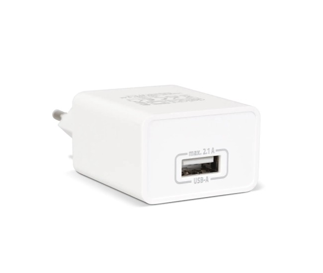 Adaptor de incarcare 1x USB 5V 2.1A alb delight 55039-1WH
