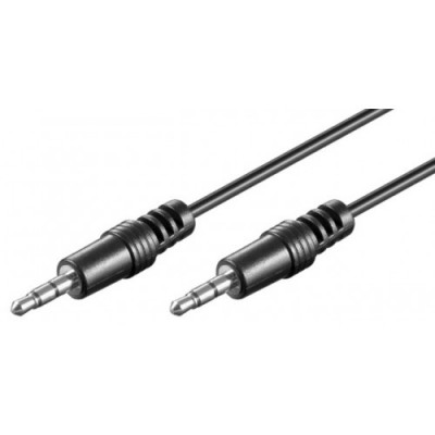 Cablu Jack 3.5 mm stereo 1.5m tata-tata conductor cupru Goobay Cablu Jack 3.5 mm stereo 1.5m tata-tata conductor cupru Goobay