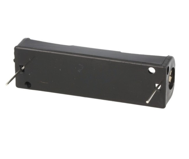 Suport baterie 1x AA R6 cu terminal PCB COMF BH-311-1P