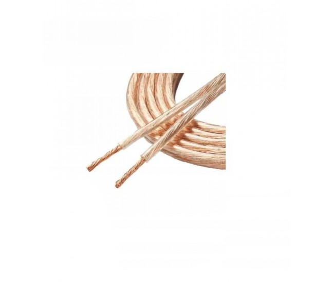 Cablu difuzor transparent OFC cupru 2x2.5 mm Cabletech KAB0327