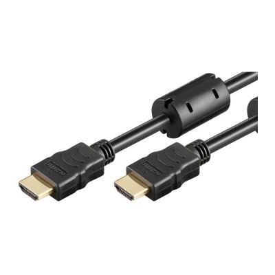 Cablu HDMI V2.0 - HDMI V2.0 15m cu Ethernet ferita 4K Ultra HD 2160p 60Hz eARC Goobay