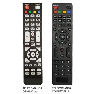 Telecomanda TV ORIZONT 32ZT4000 compatibila cod ER442 /MFY432 (22-1)