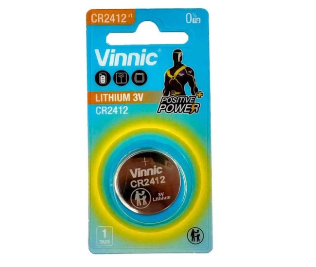 Baterie CR2412 Lithium 3V Vinnic Baterie CR2412 Lithium 3V Vinnic