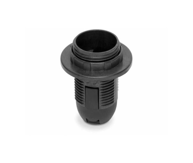 Dulie E14 plastic negru cu inel OE-14K Plastrol Dulie E14 plastic negru cu inel OE-14K Plastrol