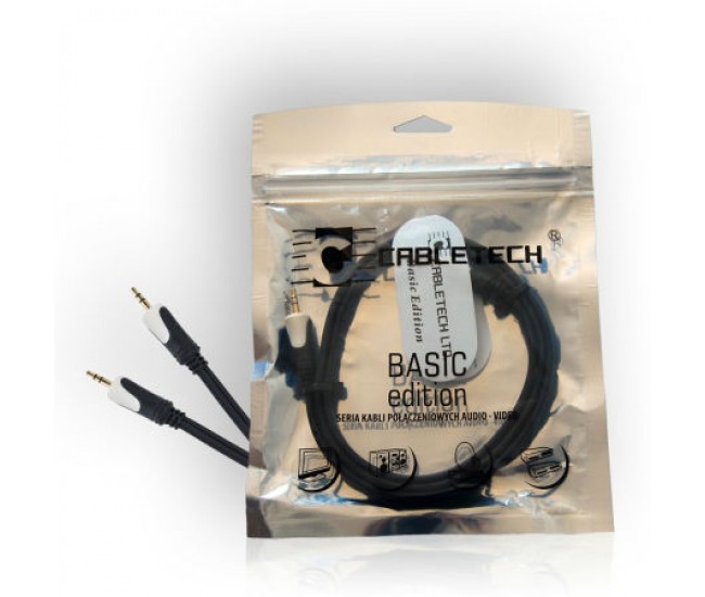 Cablu Jack 3.5 mm stereo 1.8m basic edition Cabletech Cablu Jack 3.5 mm stereo 1.8m basic edition Cabletech