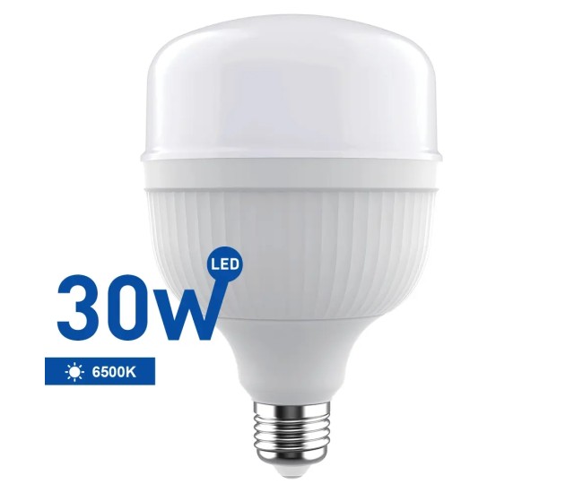 Bec LED cu chip SAMSUNG E27 T100 T-BULB 30W 2700lm 6500K Wellmax VE20703 Bec LED cu chip SAMSUNG E27 T100 T-BULB 30W 2700lm 6500K Wellmax VE20703