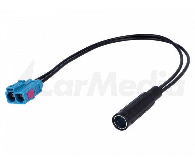 Cablu adaptor antena mama DIN - Fakra mama x2 Audi Seat Skoda VW 4CarMedia Cablu adaptor antena mama DIN - Fakra mama x2 Audi Seat Skoda VW 4CarMedia
