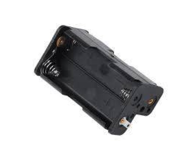 Suport baterii AA pentru 3buc cu contacte pentru lipire