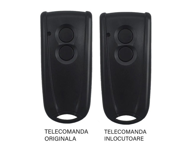 Telecomanda poarta garaj EcoStar Rsc2 2 butoane cod saritor/ 433.92Mhz inlocuitoare al telecomenzii originale (812)