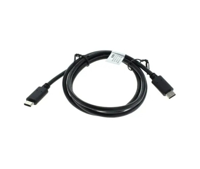 Cablu USB-C 3.1 tata la USB-C 3.1 tata 1m negru 60W 5Gbps 028-126